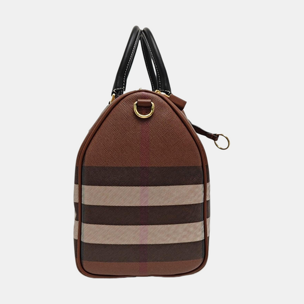 Coated Canvas Shoulder Bag Medium Multicolor