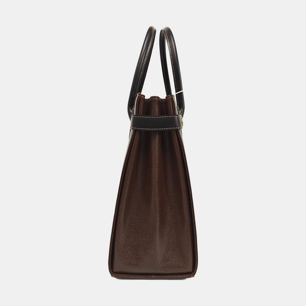 Calfskin Tote Bag Brown