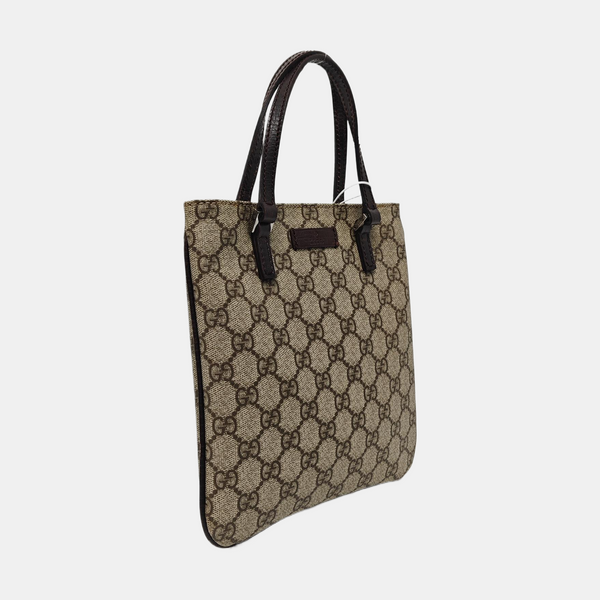 GG Imprime Monogram Coated Canvas Beige