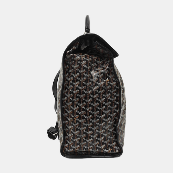 Saint Léger Coated Canvas Black