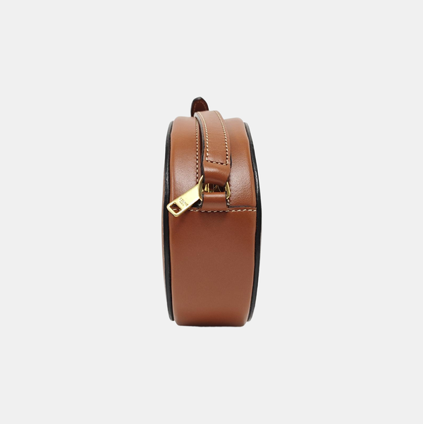 TRIOMPHE Small Calfskin Brown