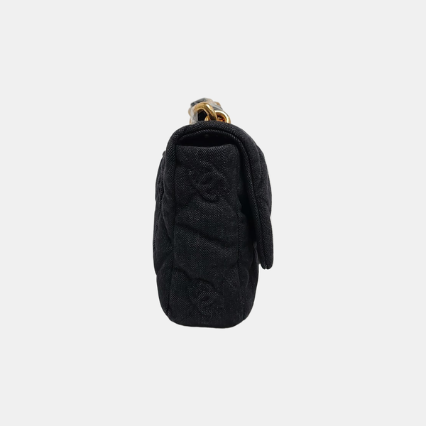 Quilted Fabric Black