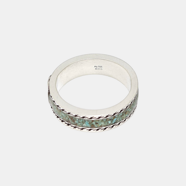 Interlocking G 925 Sterling Silver Ring HK 19