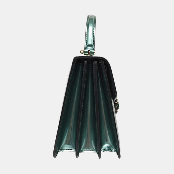 SERPENTI FOREVER Small Calfskin Green