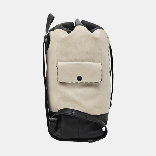 Calfskin Backpack White