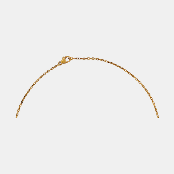 Pop H Metal Rose Gold Necklace