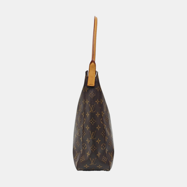 LOOPING GM Monogram Coated Canvas Brown