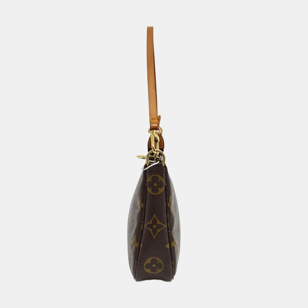 ACCESSOIRES Monogram Coated Canvas Brown