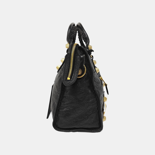 Classic City Medium Lambskin Black