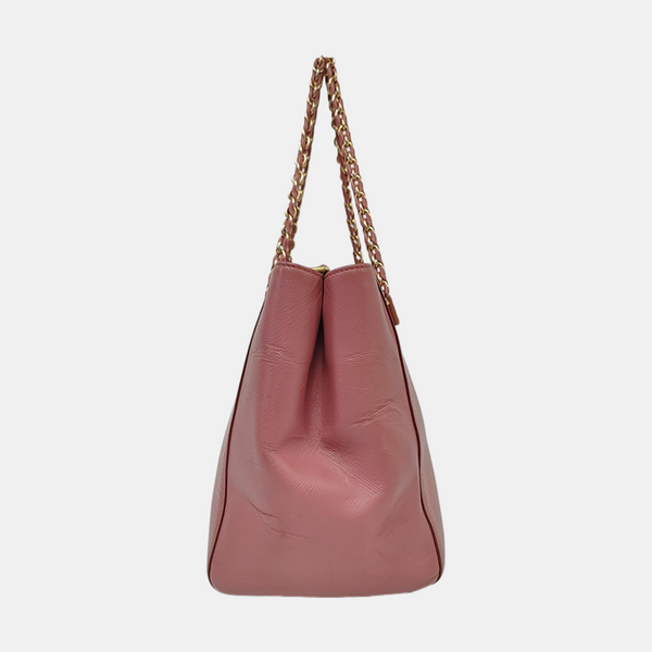 Calfskin Tote Bag Red