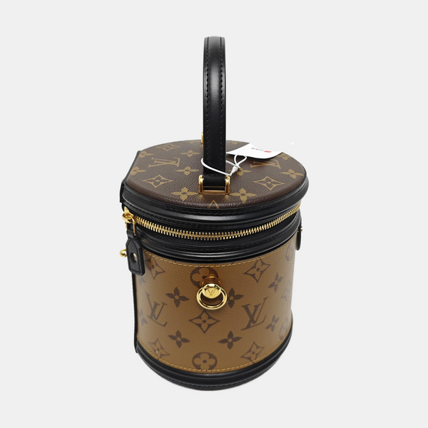 CANNES PM Monogram Coated Canvas Brown