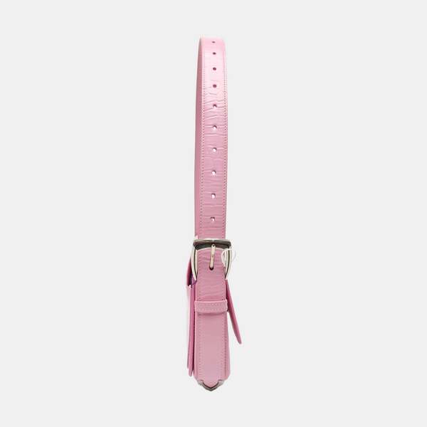 Calfskin Shoulder Bag Pink