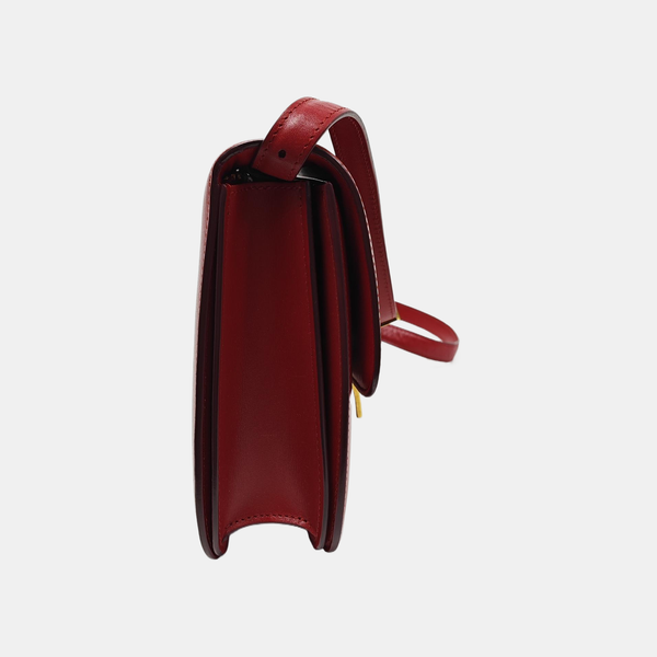 CLASSIC BOX Medium Calfskin Red