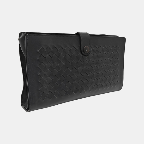 Calfskin Clutch Gray
