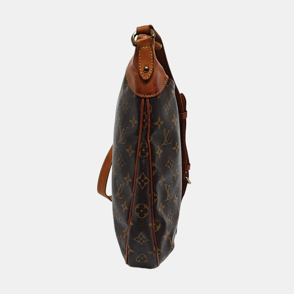 ODEON Monogram Coated Canvas Brown