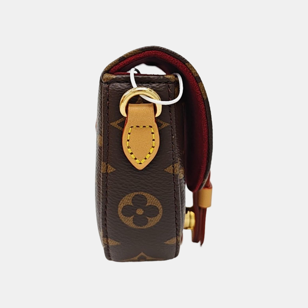 CHANTILLY Mini Monogram Coated Canvas Brown