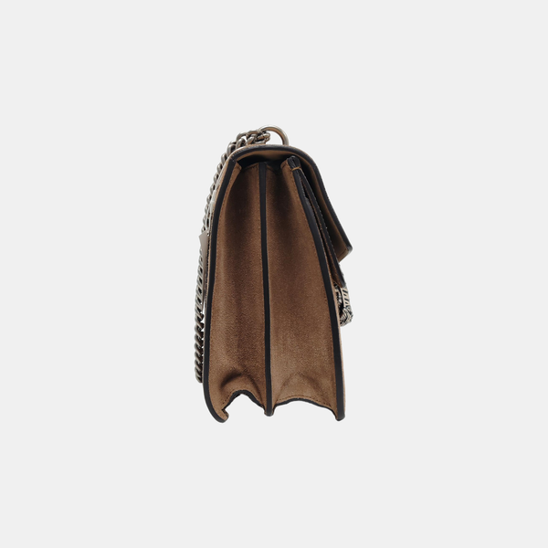 Authenticated pre-owned Dionysus Medium Suede Brown - Shoulder Bag at Looply