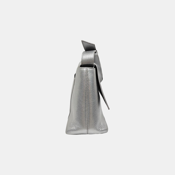 Downtown Small Calfskin Silver