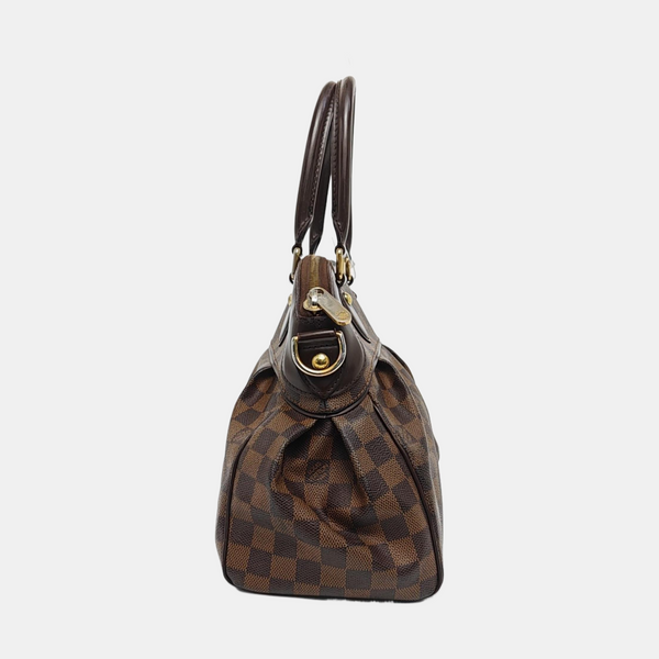 TREVI PM Damier Ebene Coated Canvas Brown
