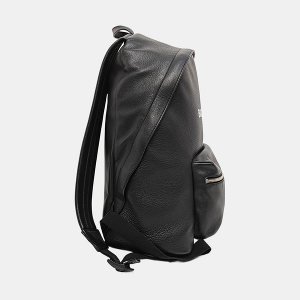 Calfskin Backpack Large Black