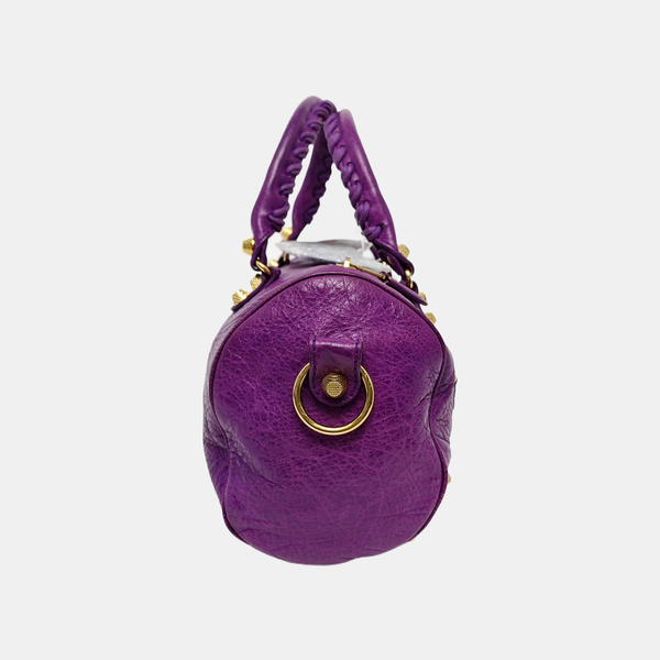 Classic City Mini Lambskin Purple