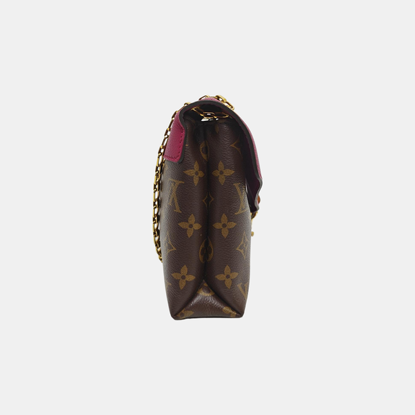 PALLAS BB Monogram Coated Canvas Brown