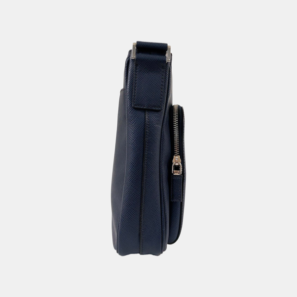Saffiano Calfskin Tote Bag Blue