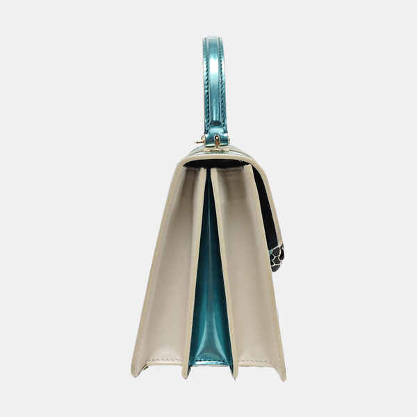 SERPENTI FOREVER Small Calfskin Green