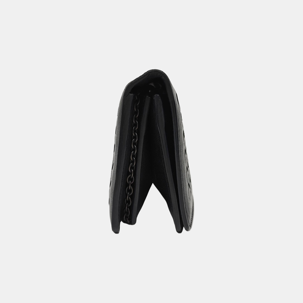 Lambskin Shoulder Bag Black