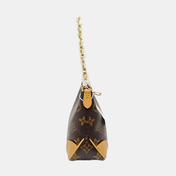 BOULOGNE Nano Monogram Coated Canvas Brown
