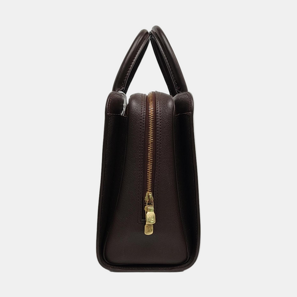 TRIANA Damier Ebene Coated Canvas Brown