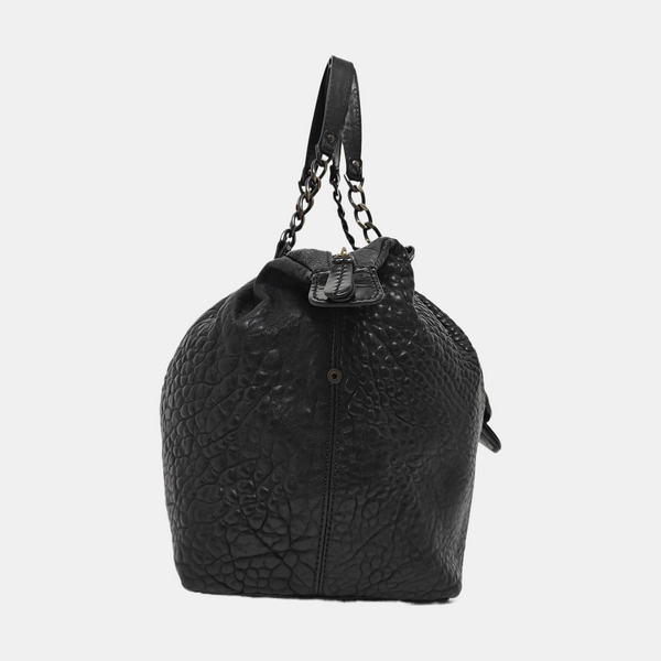 Calfskin Tote Bag Black