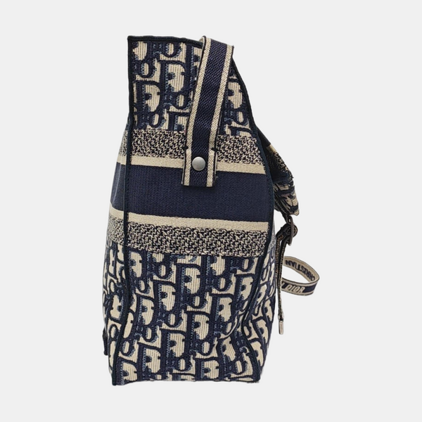 Diorcamp Large Oblique Canvas Blue