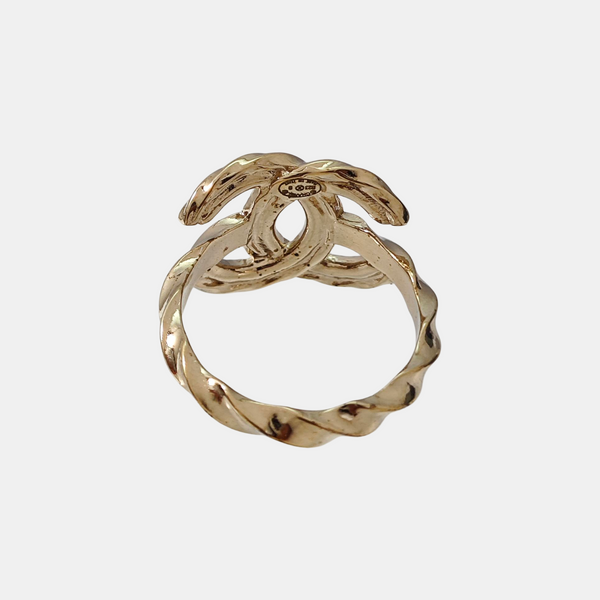 Metal Gold Ring EU 54