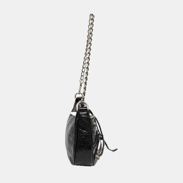 Le Cagole Mini Calfskin Black