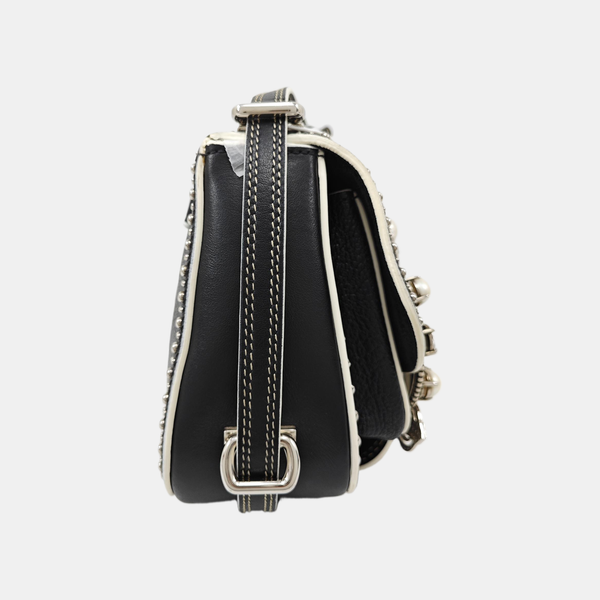 Miu Lady Calfskin Black