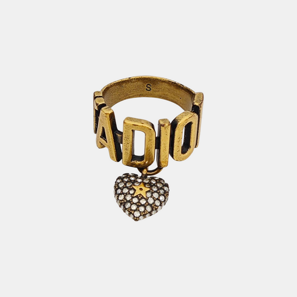 J'adior Metal Gold Ring EU 49