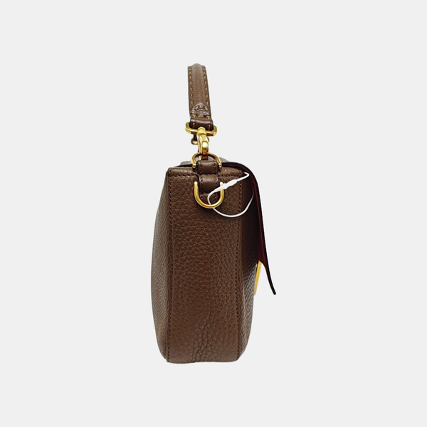 Baguette Calfskin Brown