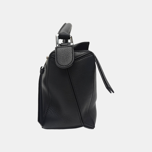 Puzzle Small Calfskin Black
