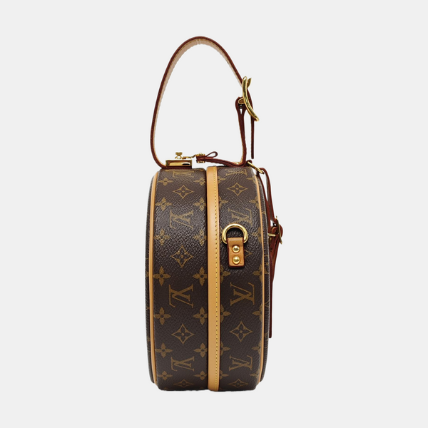 BOITE CHAPEAU PM Monogram Coated Canvas Brown
