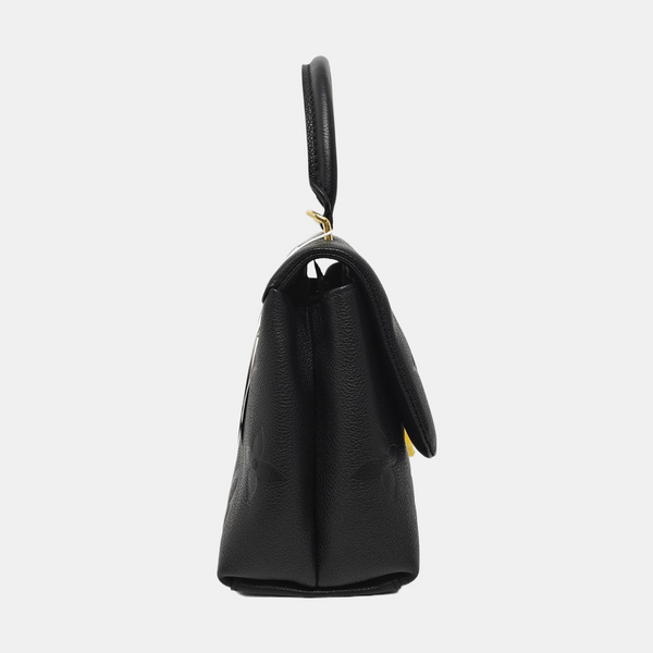 MADELEIN Monogram Calfskin Black
