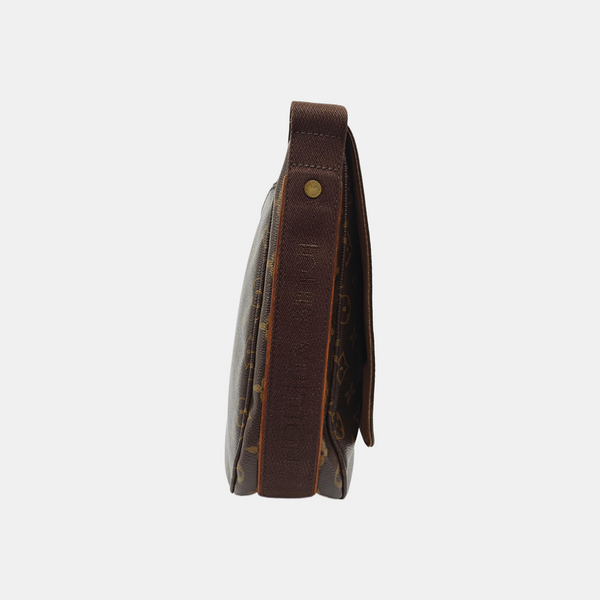 VINTAGE BEAUBOURG Monogram Coated Canvas Brown