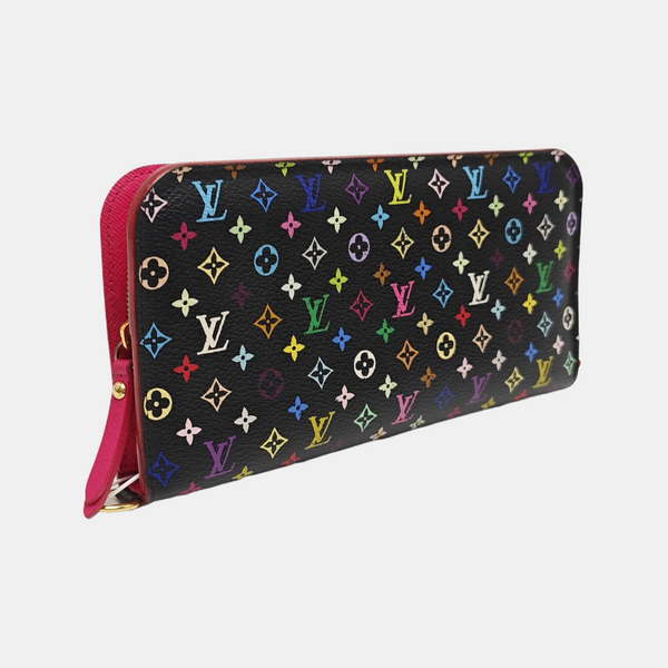 LV × TM INSOLITE Monogram Coated Canvas Black Wallet