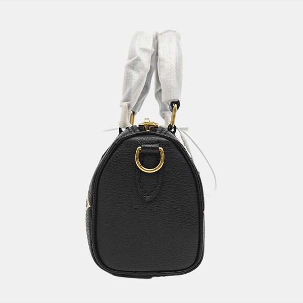 SPEEDY Nano Monogram Calfskin Black
