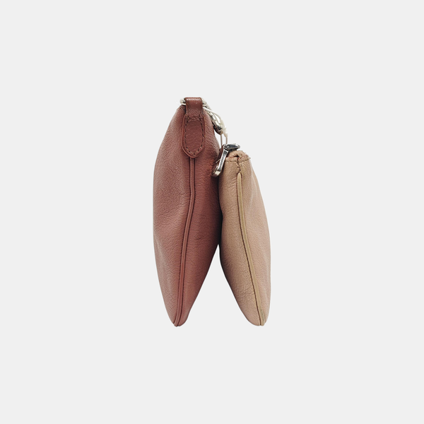 Calfskin Shoulder Bag Pink