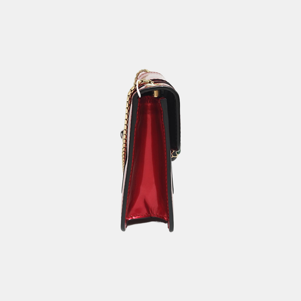 SERPENTI FOREVER Small Patent Leather Red