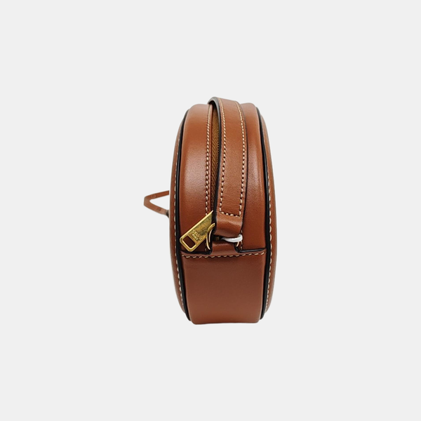 TRIOMPHE Small Calfskin Brown