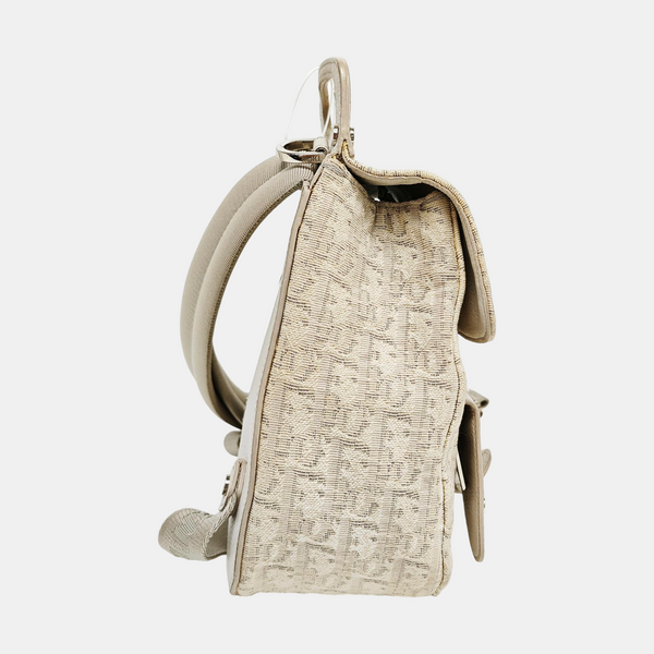 Saddle Mini Piel de Becerro Blanco