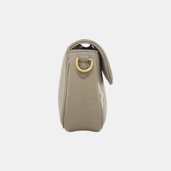IVY Monogram Calfskin Gray
