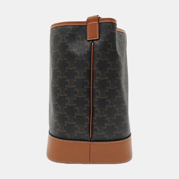 TRIOMPHE CANVAS Medium Coated Canvas Brown